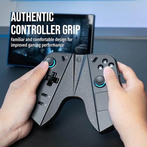 Glistco Comfort Handle Grip For Legion Go - Controller Connector, Joycon Connector, Portable Gaming Accessories, Controller Support Stand Grip for Lenovo Legion Go - Image 3