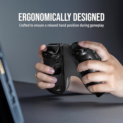 Glistco Comfort Handle Grip For Legion Go - Controller Connector, Joycon Connector, Portable Gaming Accessories, Controller Support Stand Grip for Lenovo Legion Go - Image 5