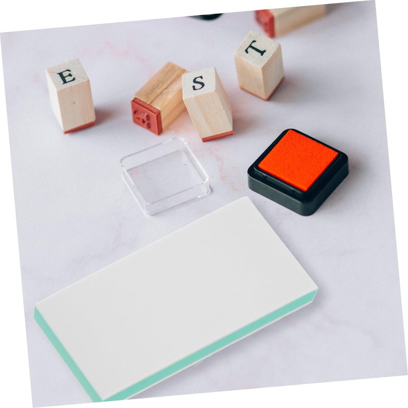 6Pcs Flexible Rubber Carving Blocks for Stamps Art Projects Engraving and Printing - Image 4