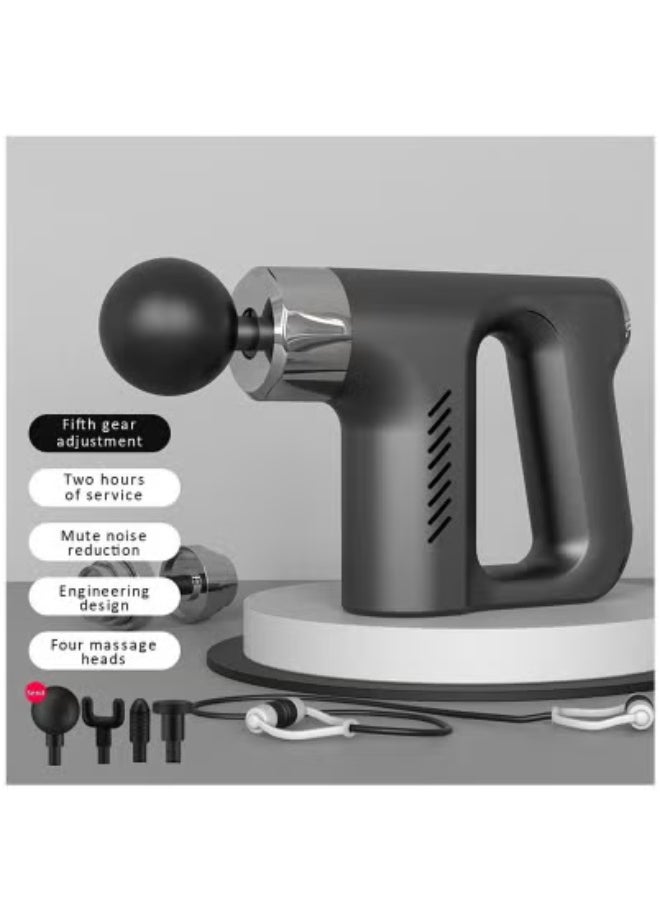 TIGER Electric Deep Tissue Percussion Massager – Handheld Muscle Relaxation Tool with Powerful Vibration Therapy for Pain Relief & Recovery | Adjustable Speed Settings | Portable, Ergonomic Design | Ideal for Home, Gym, Post-Workout & Stress Relief Massage  - Image 1