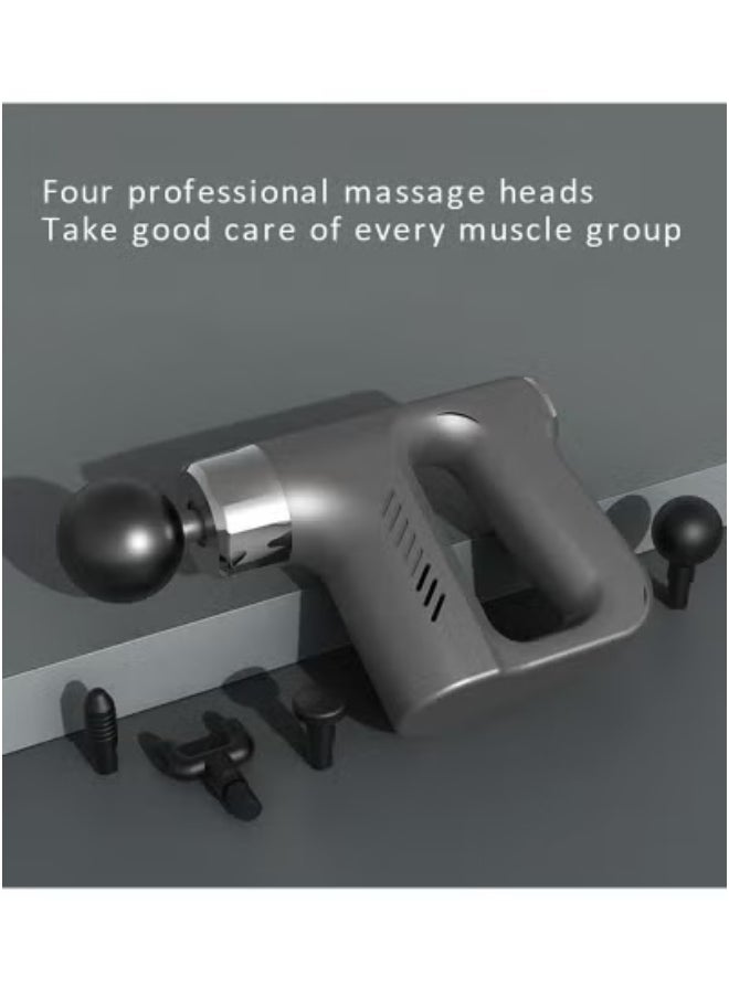 TIGER Electric Deep Tissue Percussion Massager – Handheld Muscle Relaxation Tool with Powerful Vibration Therapy for Pain Relief & Recovery | Adjustable Speed Settings | Portable, Ergonomic Design | Ideal for Home, Gym, Post-Workout & Stress Relief Massage  - Image 5
