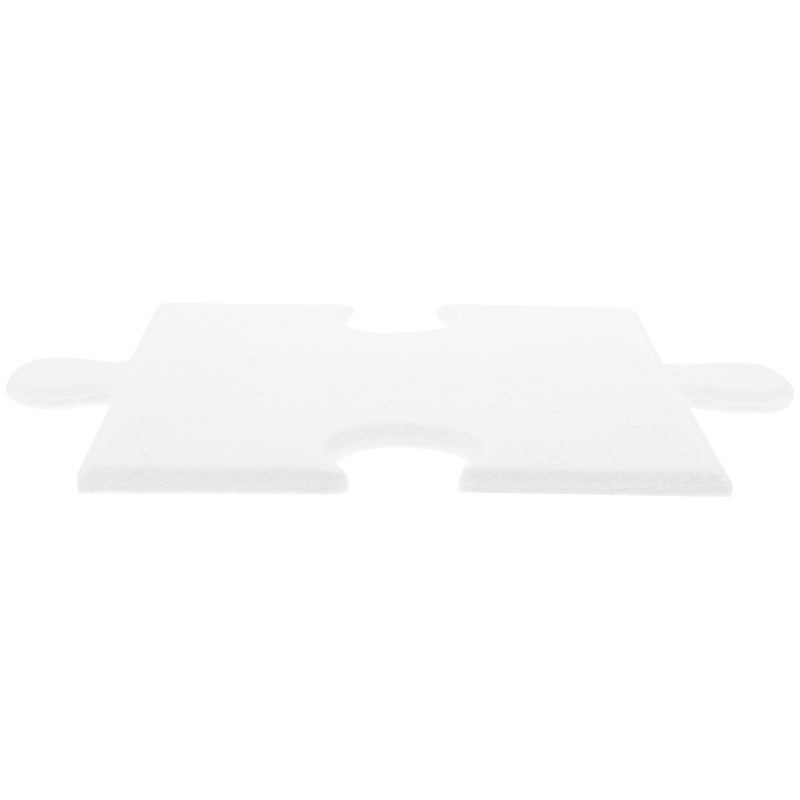 Puzzle Shape Notice Board Office Message Board Decorative Bulletin Board Display Felt Board - Image 1