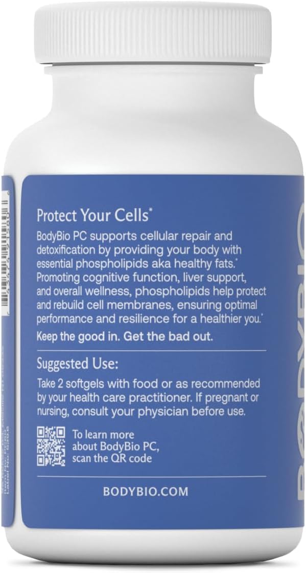 BodyBio PC  Phosphatidylcholine for Brain Health Mental Clarity Cognitive Function Cellular Repair  Healthy Aging Phospholipid Complex Supplement for Gentle Daily Detox - Image 3