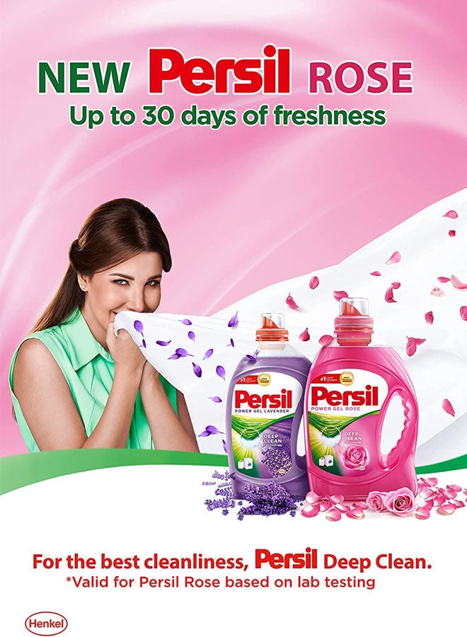 Persil Deep Clean Technology Power Gel Laundry Detergent Liquid - Rose 3 Liter + 1 Liter - Image 5