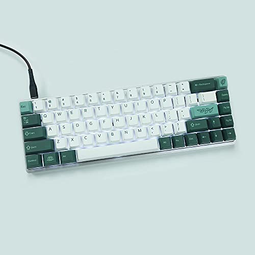 YMDK 144 Keys Botanical Cherry Profile PBT Dye Sub Keycaps for MX Mechanical Keyboard GMMK Filco Ducky 104 TKL GK61 KBD75 96 GK64 68 (144 Key Botanical) - Image 5