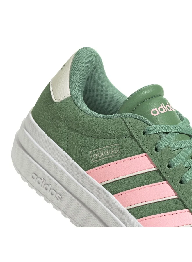 Adidas Vl Court Bold Green Sportwear Shoes 3.5