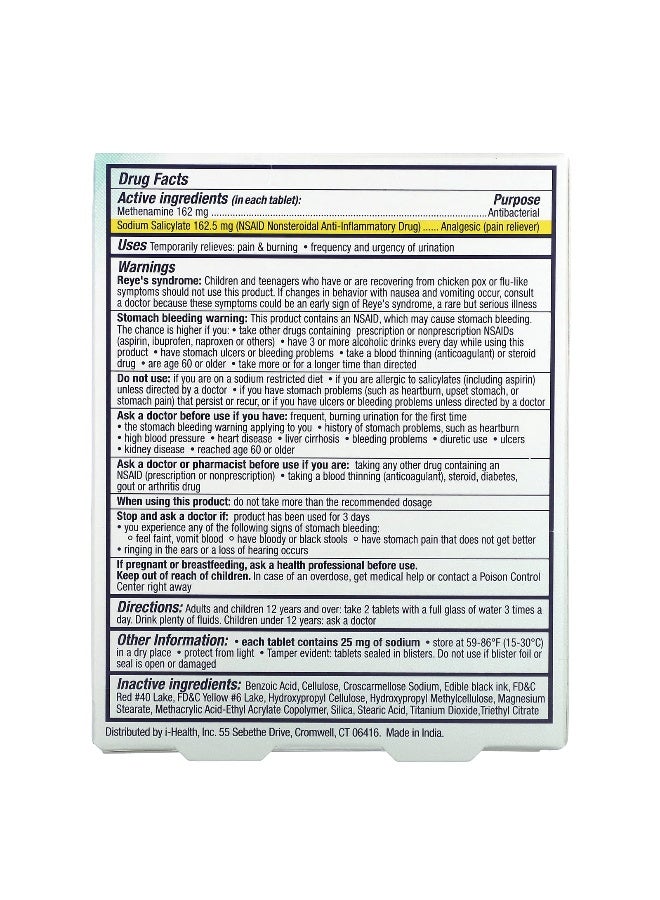 AZO AZO, Urinary Tract Defense, Antibacterial Protection, 24 Tablets - Image 2