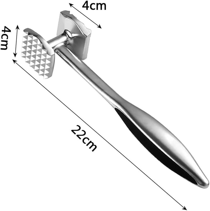 TURBID Meat Hammer,Gourmet Multi Sided Meat Tenderizer for Pounding Meats, Nuts, Shellfish, ect, Hang Hole for Easy Storage, Hand Wash, One Size - Image 2