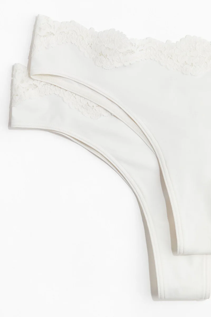 اتش اند ام 2-pack microfibre Brazilian briefs