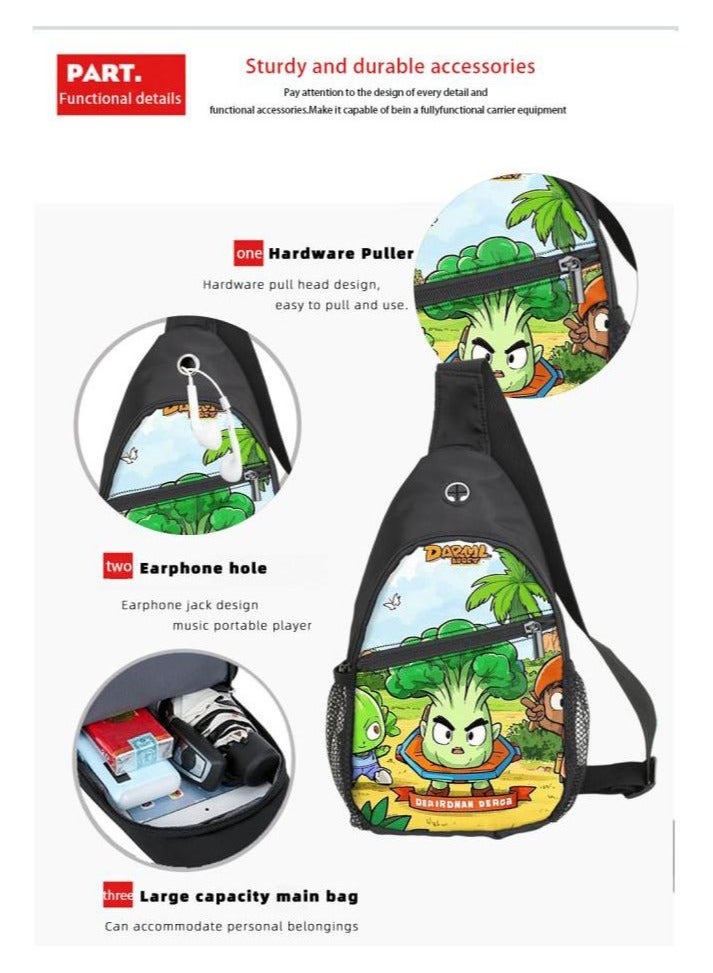 Universal cartoon new three-piece schoolbag - 1043