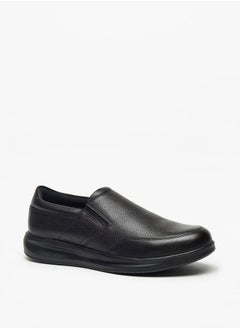 Men Solid Slip On Moccasins