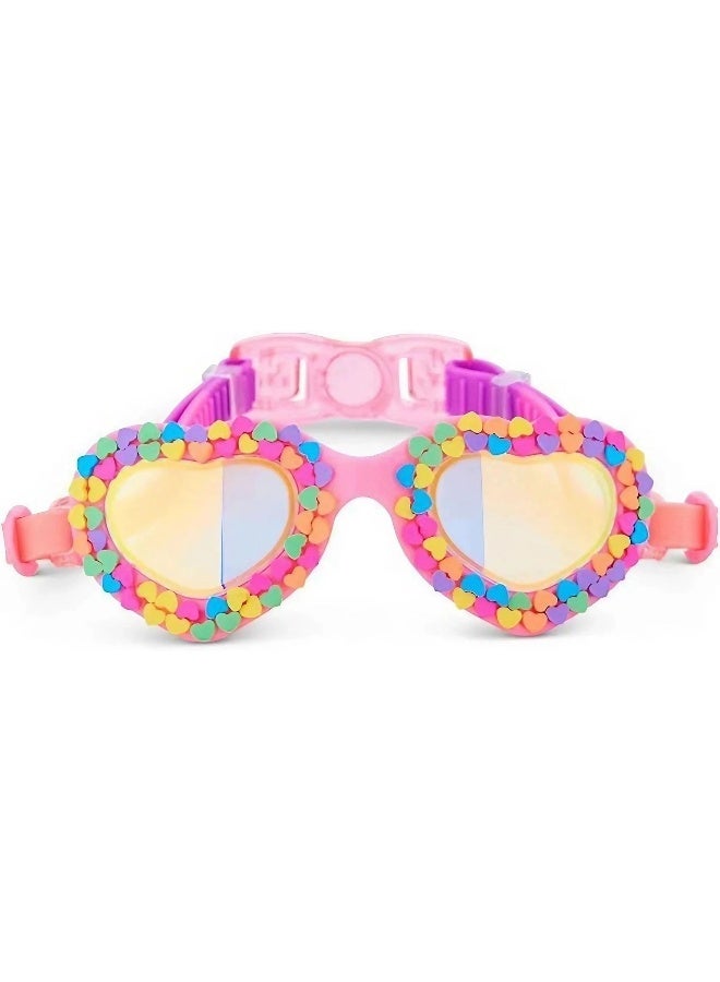 Bling2O نظارات السباحة بلينغ2O بي ترو بينك كاندي هارت (وردي) - Image 1