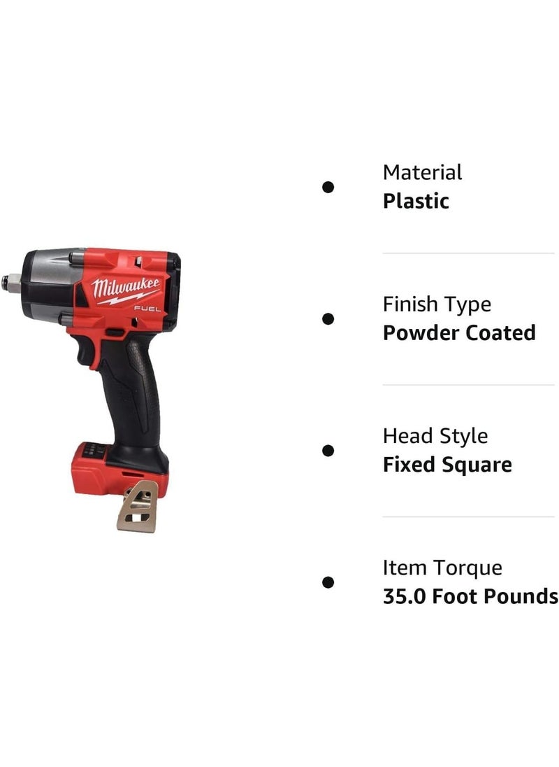 Milwaukee Milwaukee 2962-20 M18 18V Fuel 1/2" Mid-torque Impact Wrench with Friction Ring  - Image 4