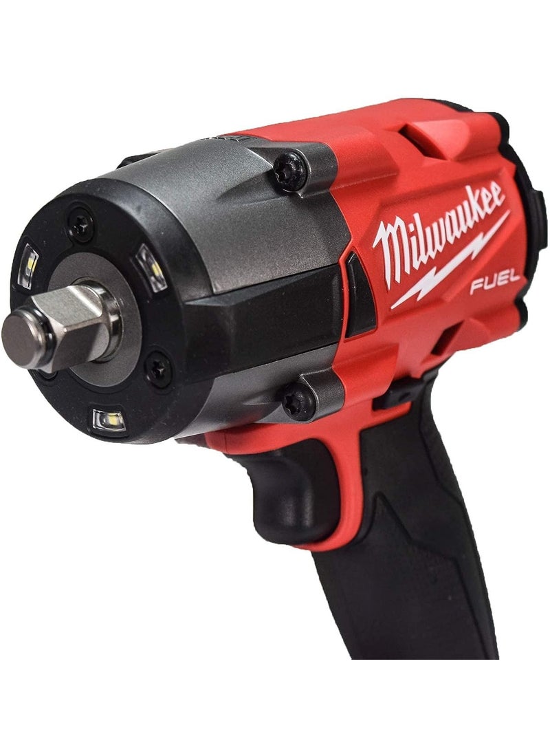 Milwaukee Milwaukee 2962-20 M18 18V Fuel 1/2" Mid-torque Impact Wrench with Friction Ring  - Image 2