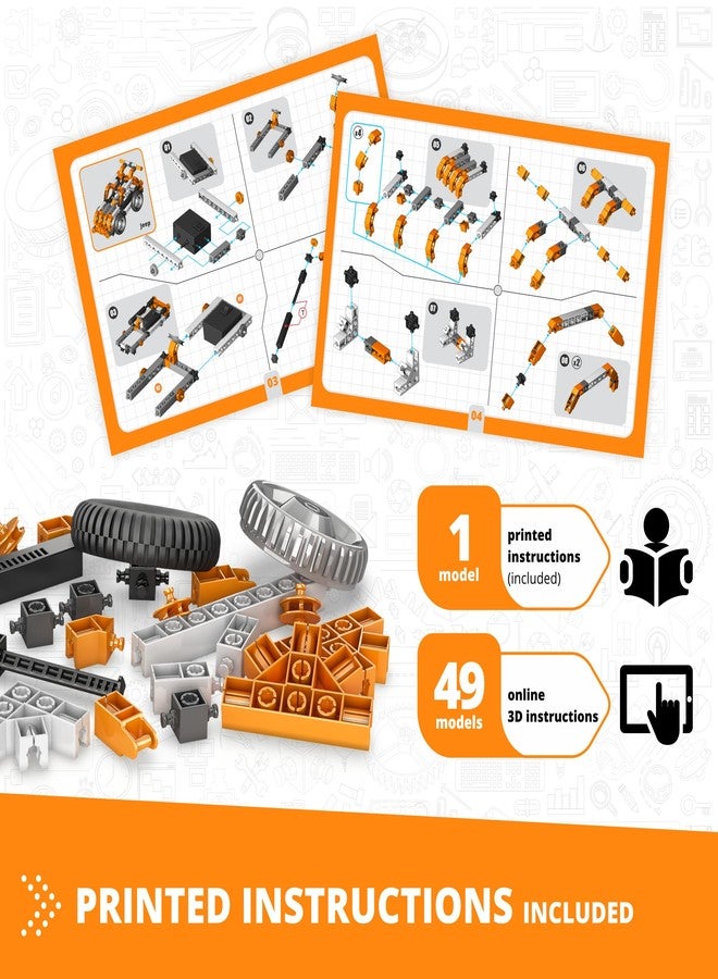 Engino- Inventor STEM Toys, 50 Motorized Models, STEM Kit for Kids 7+, Engineering Toys, Building Kit, Science Project, Gifts for Boys & Girls - Image 5
