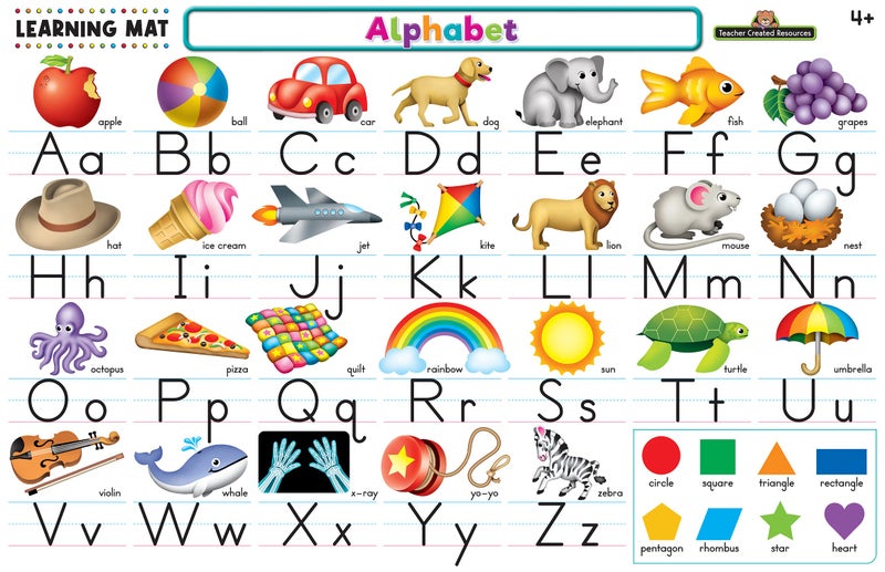 Teacher Created Resources Alphabet Learning Mat - Image 2