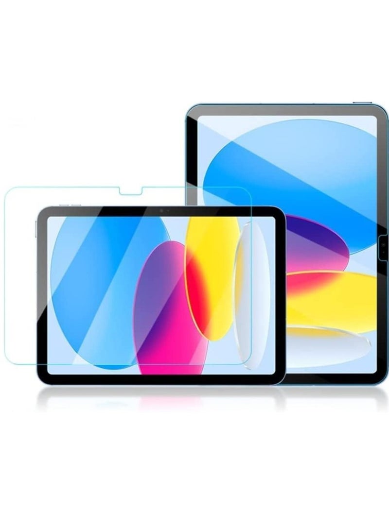 MIGOFAST IPad 10 Screen protector for IPad 10.9 inch 2022 10th Generation Edge to Edge Full Screen Coverage Anti Scratch Tempered Glass - Image 1