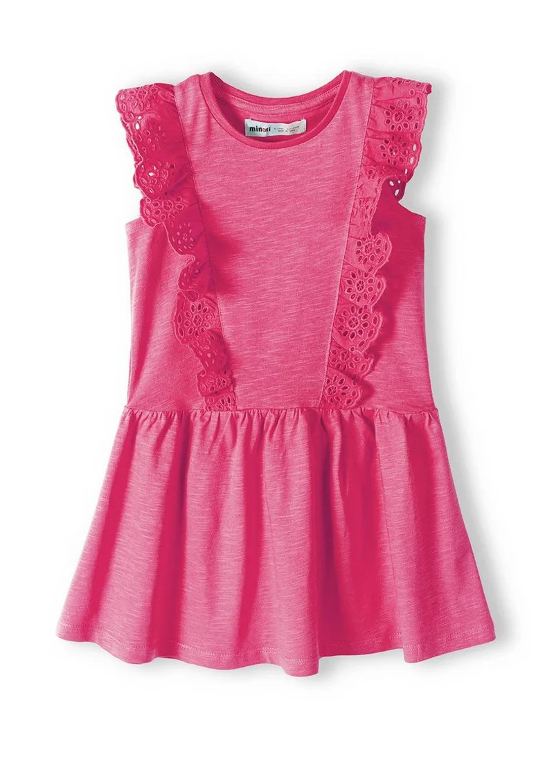 MINOTI Teen Girls Broderie Frill Dress
