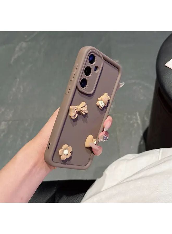 Brown Soft Full Coverage Phone Case Compatible with Xiaomi Redmi Note 13 4G - Image 5