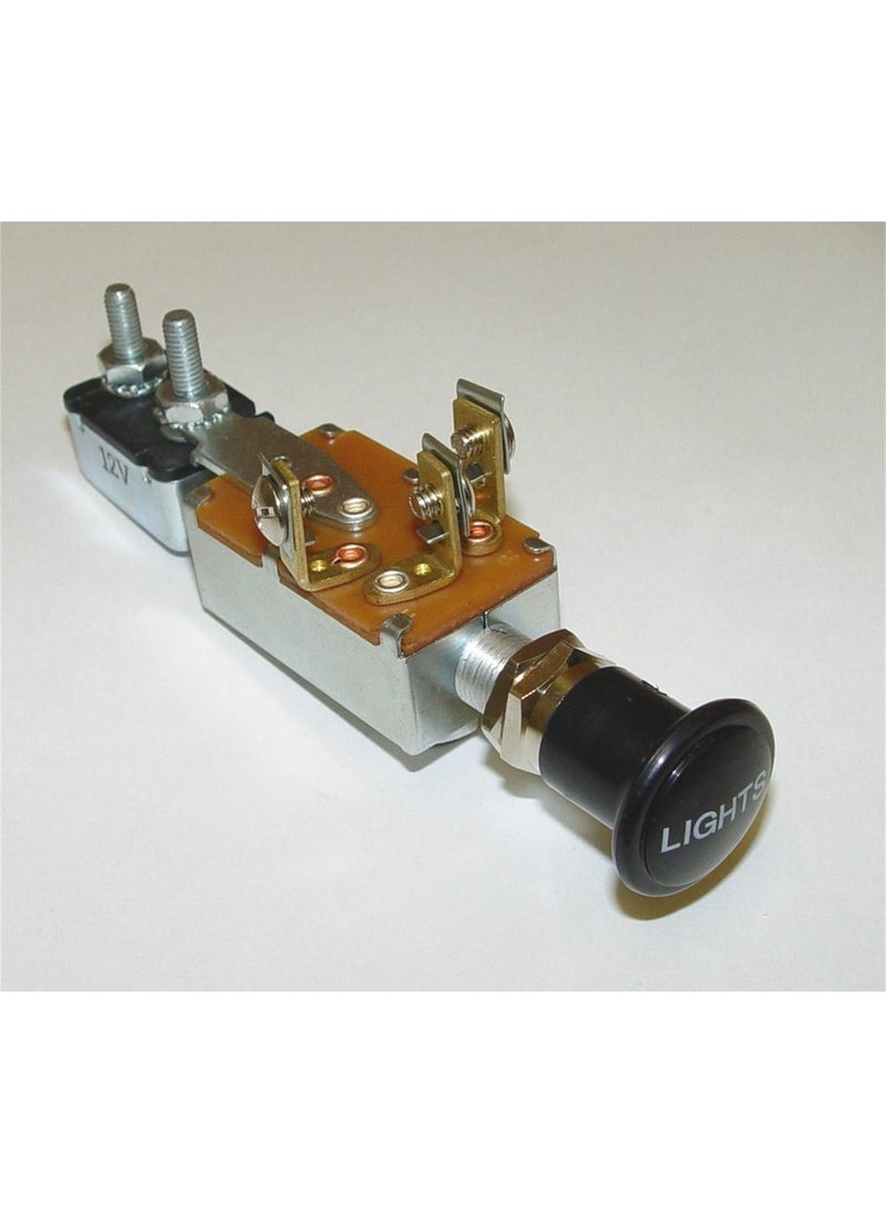 Omix-Ada Omix-Ada | 17234.01 | Headlight Switch | OE Reference: 946613 | Fits 1946-1971 Willys / Jeep  - Image 1