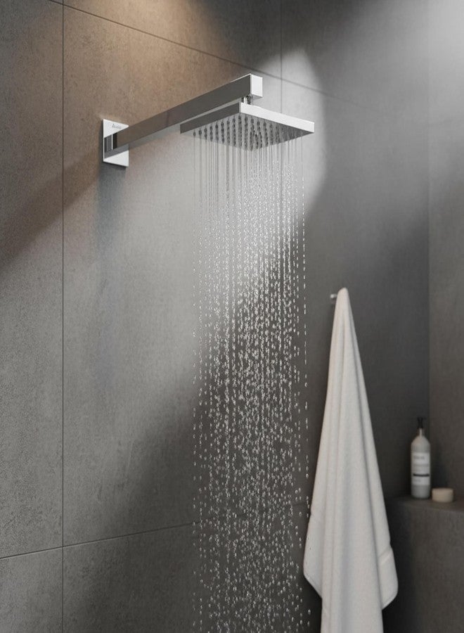 Acetap 24-Inch Stainless Steel Shower Arm for Overhead Shower, Wall Mount, ½-Inch Thread, Chrome Finish (Pack of 1) - Image 3