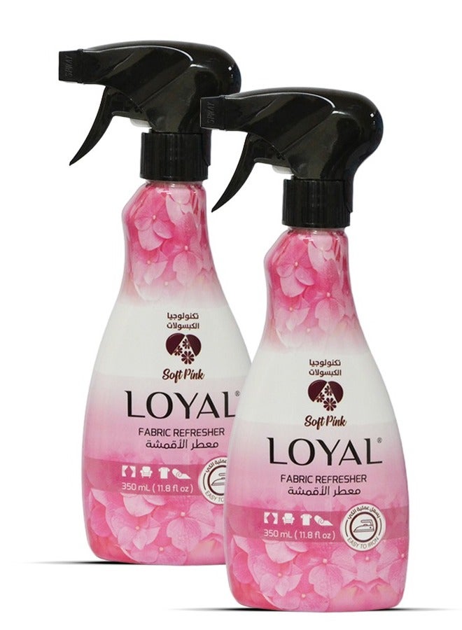 loyal Fabric Refresher Soft Pink 2x350ML - Image 4