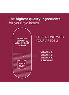 Viteyes Classic Areds 2 Companion Multivitamin Supplement Comprehensive Multivitamin Formula For Areds 2 Users 30 Capsules Companion Caplet  - Image 4