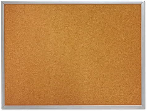 Quartet  Classic Cork Bulletin Board 36x24 Silver Aluminum Frame 2303 DMi EA - Image 3