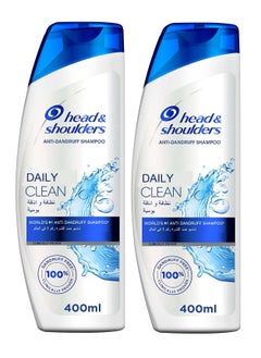 Daily Clean Anti Dandruff Shampoo for Normal Hair 400 ml Pack of 2 - pzsku/ZD15F22F420D80D3667C8Z/45/_/1716300157/a0678cfc-074e-40e7-9062-cb49f4bcaf29