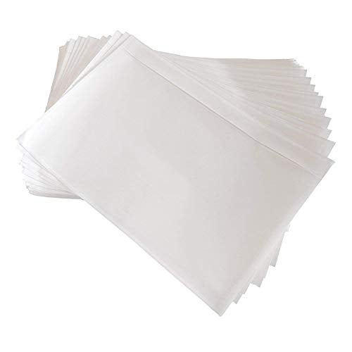 9527 Product 7.5" x 5.5" Clear Adhesive Top Loading Packing List/Shipping Label Envelopes (500 Pack) - Image 4