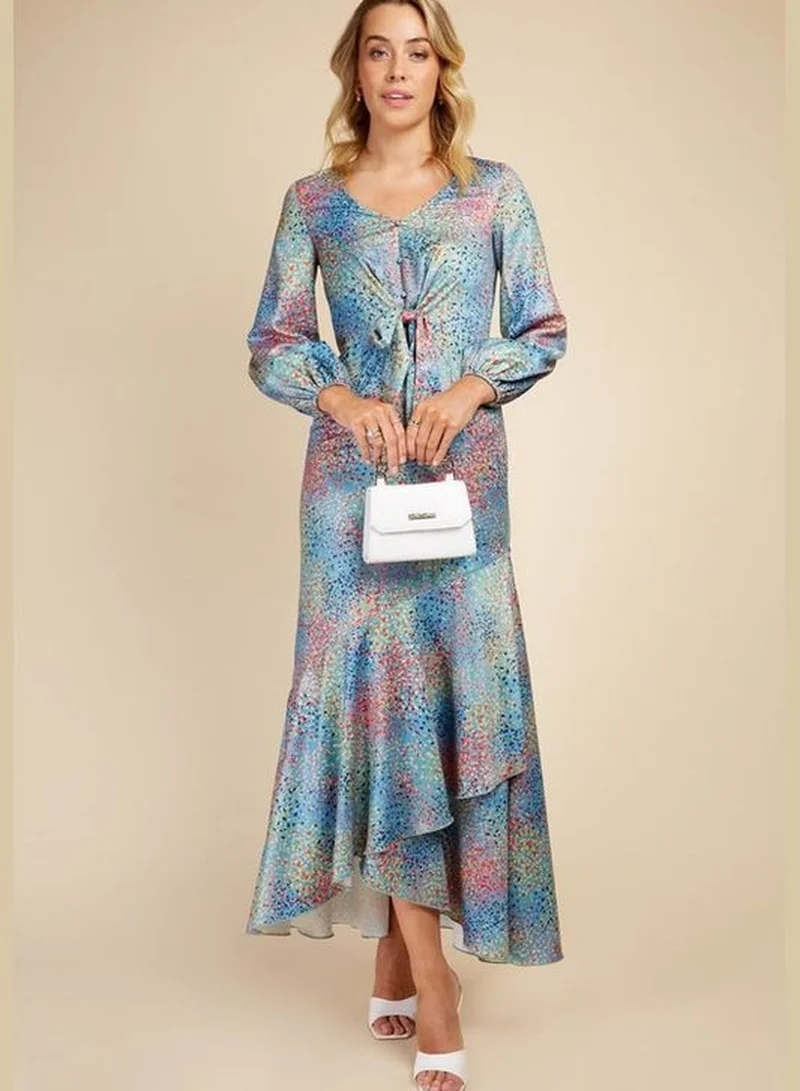 Little Mistress Little Mistress Spot Print Maxi