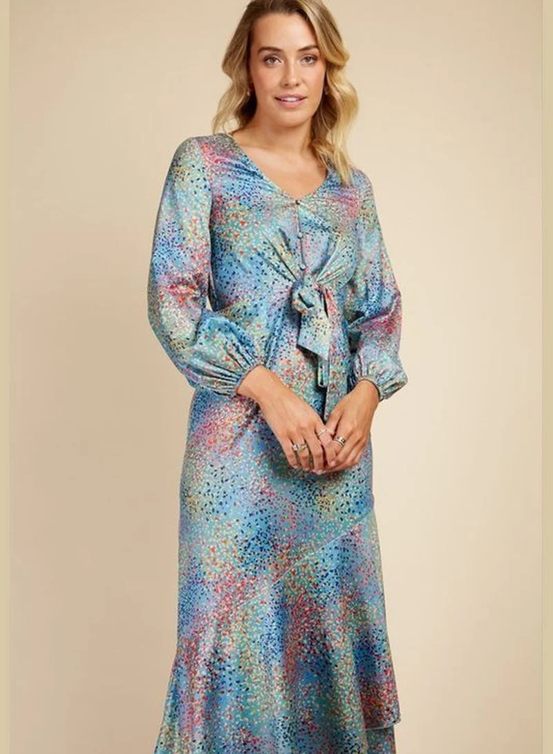 Little Mistress Little Mistress Spot Print Maxi