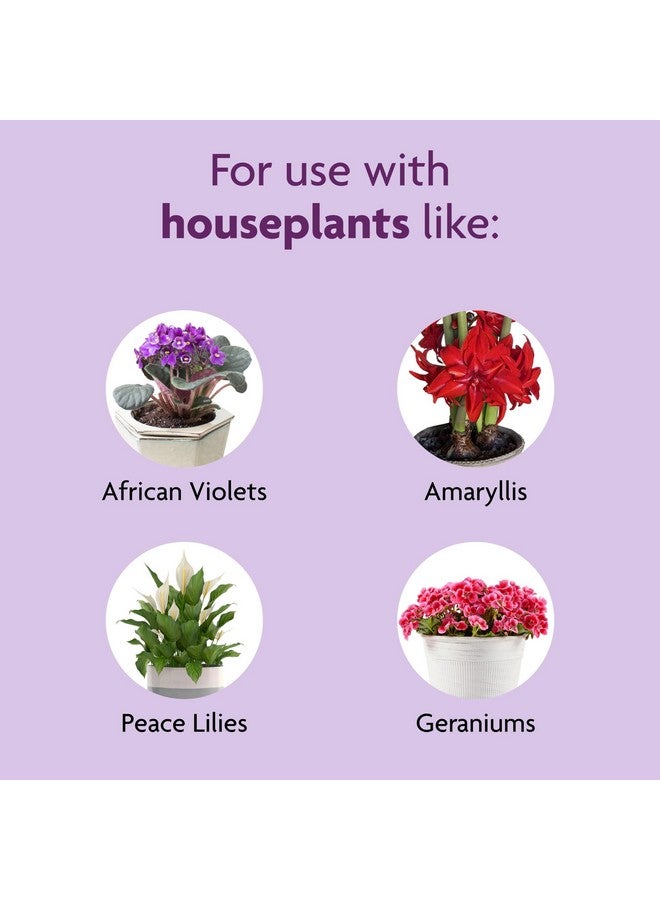 Miracle-Gro Blooming Houseplant Food, 8 oz., Plant Food Feeds All Flowering Houseplants Instantly, Including African Violets - Image 4