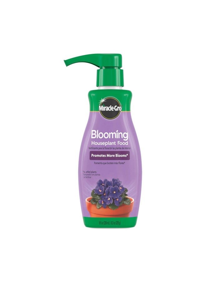 Miracle-Gro Blooming Houseplant Food, 8 oz., Plant Food Feeds All Flowering Houseplants Instantly, Including African Violets - Image 1
