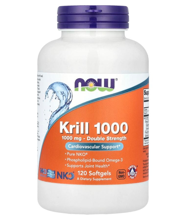 now Krill 1000 120 Softgels