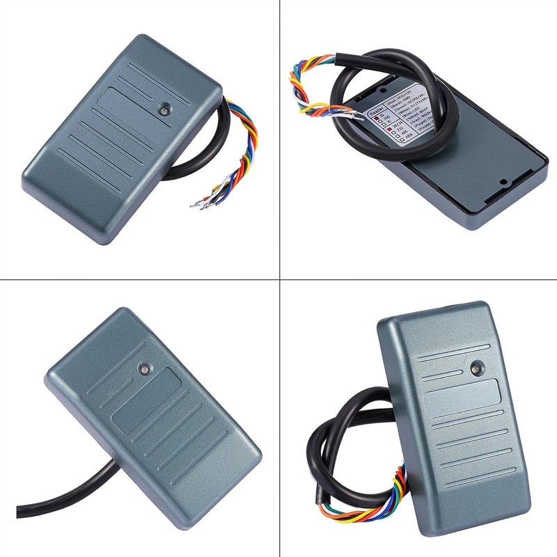 Sorandy 125KHz Access Control Reader, Fully Sealed Access Control Reader, LED Indicator Security with Wiegand 26 34 Output, Ideal for EM ID Card Security System - Image 4