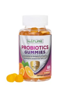 Probiotic Gummies - 5 Billion CFUs for Digestive & Gut Health - Reduces Occasional Bloating & Minor Abdominal Discomfort - Probiotic Gummy for Women & Kids - Natural Orange Flavor - 60 Gummies - pzsku/ZD15F95E014B804D2DBFEZ/45/_/1739882499/a53354cb-d9de-4450-99e1-7a9928168d08