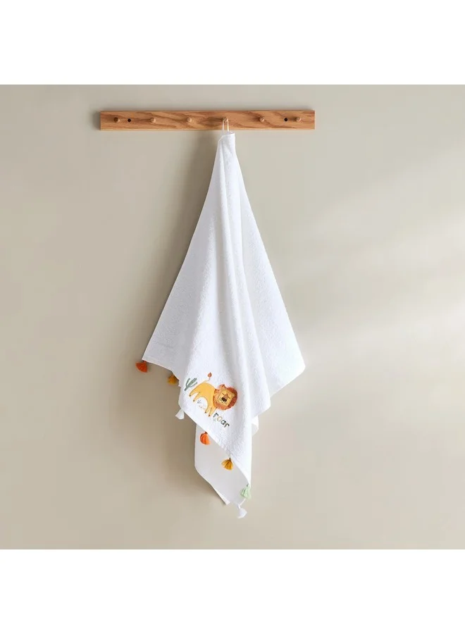 Home Box Grace Adventurer Leo Turkish Cotton Kids Bath Towel 65 x 136 cm