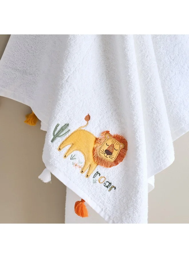 Home Box Grace Adventurer Leo Turkish Cotton Kids Bath Towel 65 x 136 cm