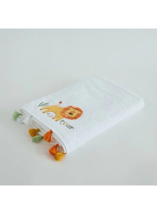 Home Box Grace Adventurer Leo Turkish Cotton Kids Bath Towel 65 x 136 cm