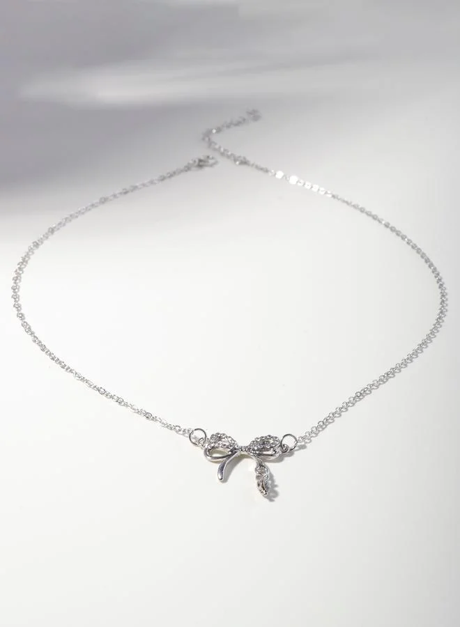 Take Two  Bow Pendant Necklace for Women | Best Price UAE
