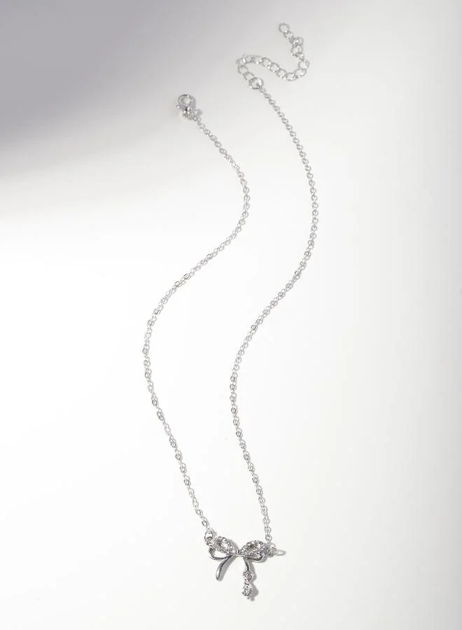 Take Two  Bow Pendant Necklace for Women | Best Price UAE