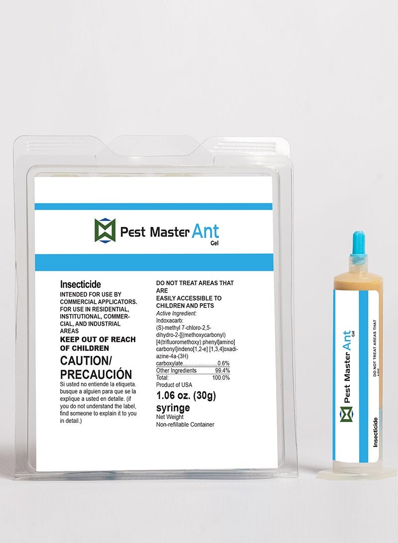 Pest Master Premium Pest Master Ant Cockroach Gel Proven Roach Killer for Indoor and Outdoor Use