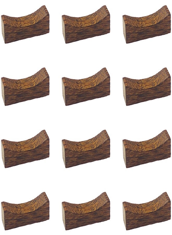 Zelerdo 12 Pieces Wooden Chopstick Holders Chopstick Rest for Home, Hotel, Restaurant - Image 1