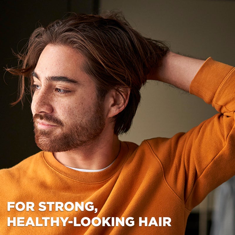 Dove Men+Care شامبو + بلسم دوف للرجال 2 في 1 بزيت الأفوكادو وزيت شجرة الشاي لتقوية الشعر، مع فيتامين E ومجمع المعادن، 17.5 أونصة - Image 4