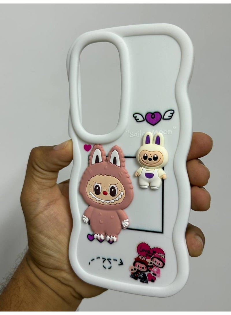 New Cartoon Design LABUBU Back Cover Compatible with Phone Vivo Y19s - Image 2