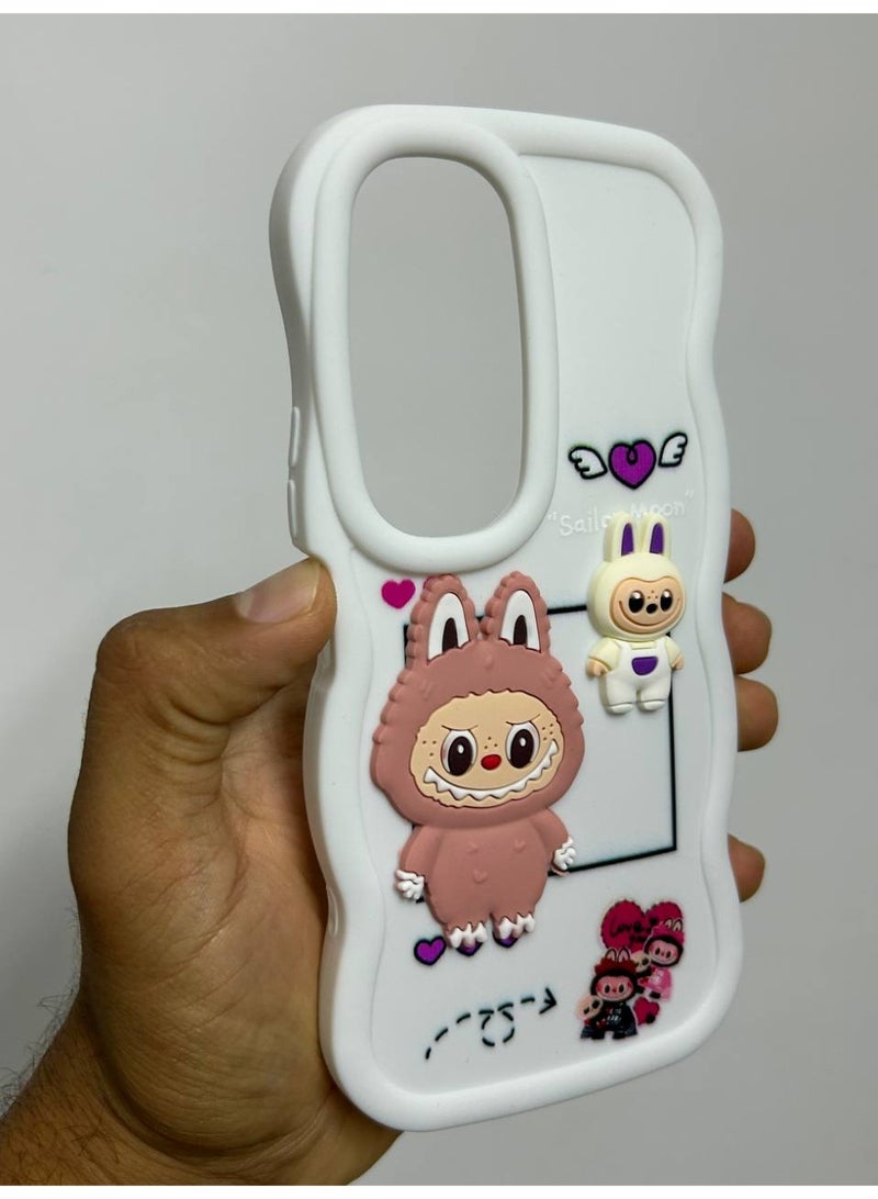 New Cartoon Design LABUBU Back Cover Compatible with Phone Vivo Y19s - Image 1