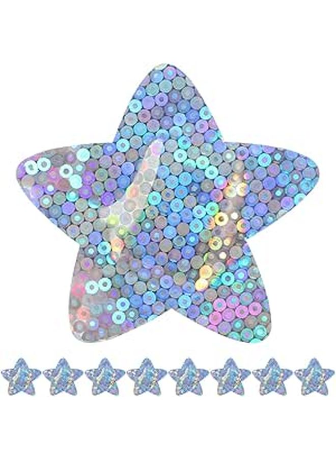 Star Shaped Waterproof Glow Bandages 20 Pcs 46x46mm Cute Adhesive Wound Protectors - Image 1