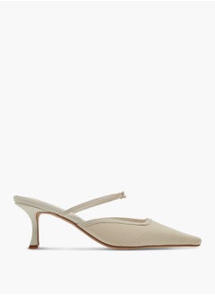 Celeste Women's Bow Accent Slip-On Shoes with Stiletto Heels  - Image 3