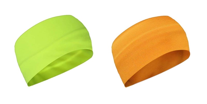 BISMAADH Workout Headband for Men and Women Wide, Moisture Wicking and Non-Slip Exercise - Image 1
